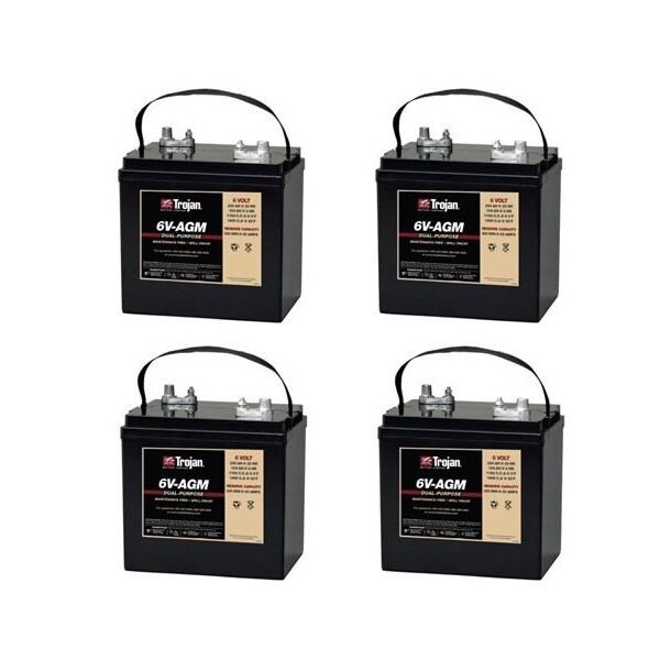 Ilc Replacement For TENNANT, 4PK, SPEED SCRUB 2432 24 VOLTS 4 PACK SPEED SCRUB 24-32 24 VOLTS 4 PACK - main